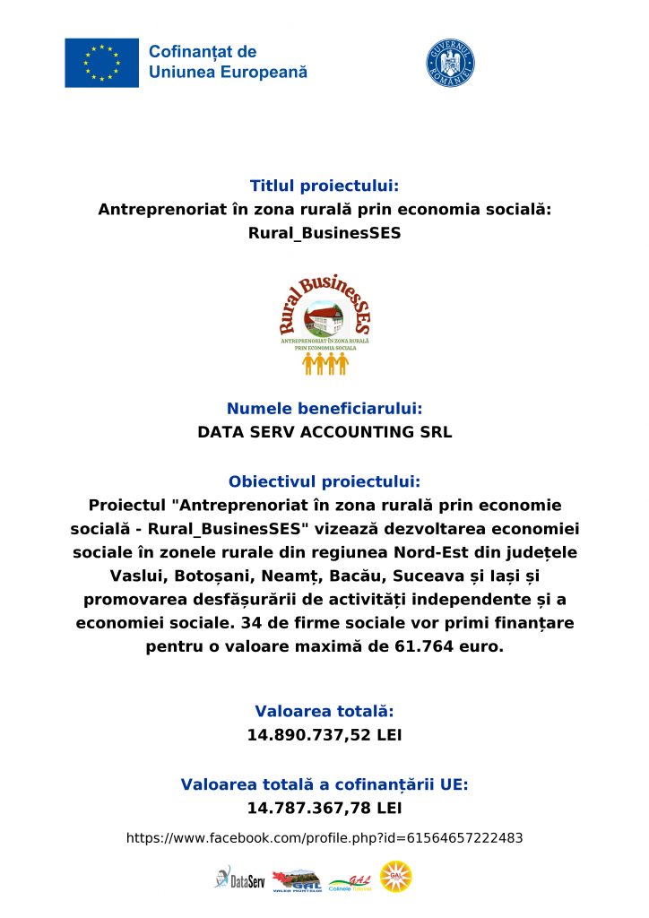 Materiale informative și de promovare